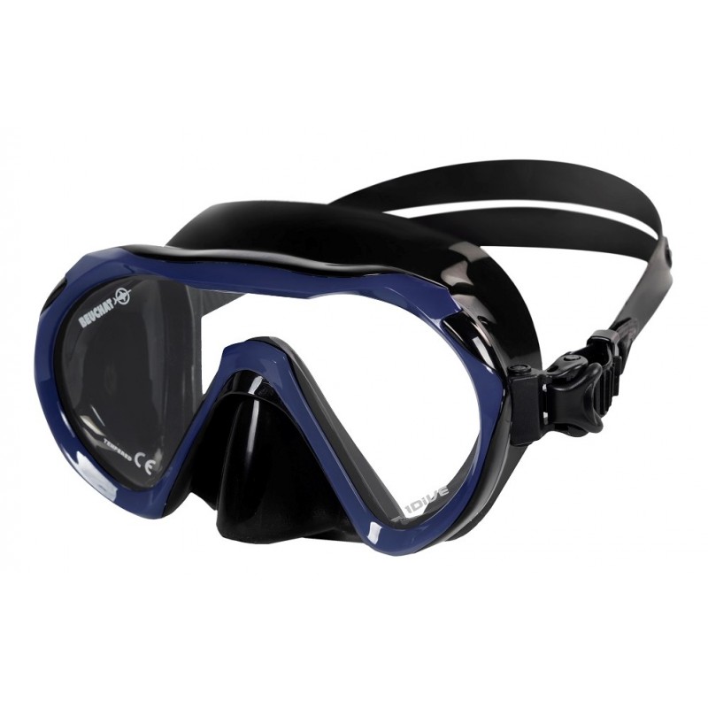 Echipament Scufundari - Set ABC - 1DIVE MASK - BLACK SILICONE