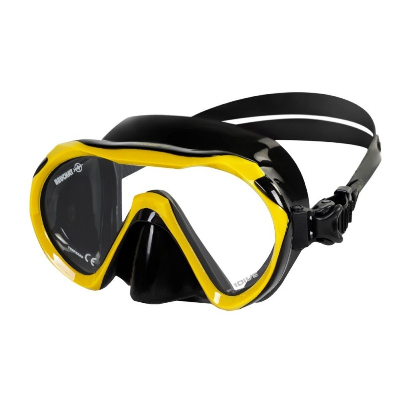 Echipament Scufundari - Masti si snorkel - 1DIVE JUNIOR MASK - BLACK SILICONE