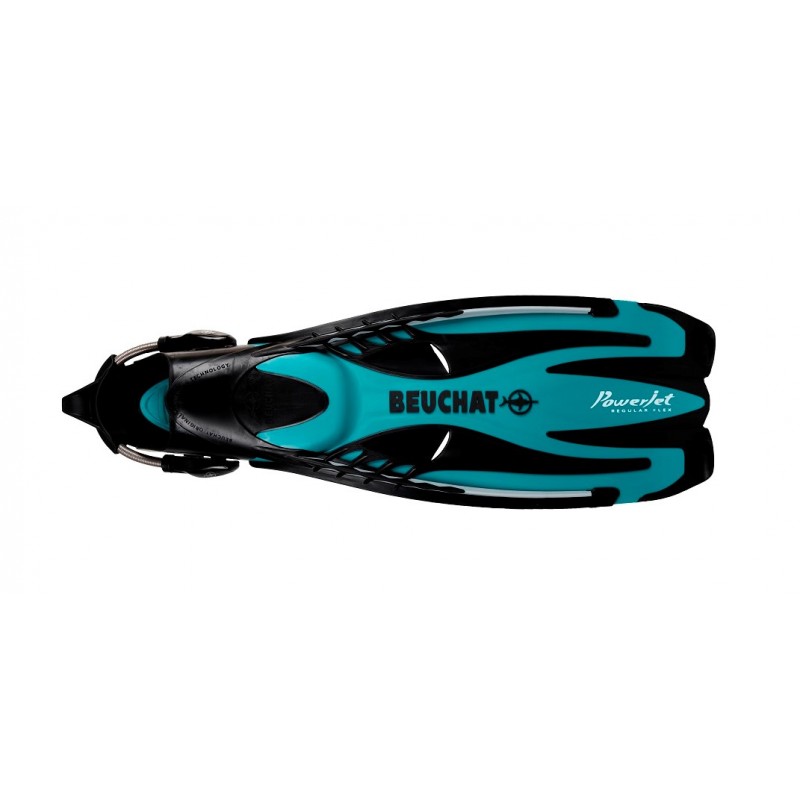 POWER JET WITH SPRING STRAPS - REGULAR FLEX - ATOLL BLUE