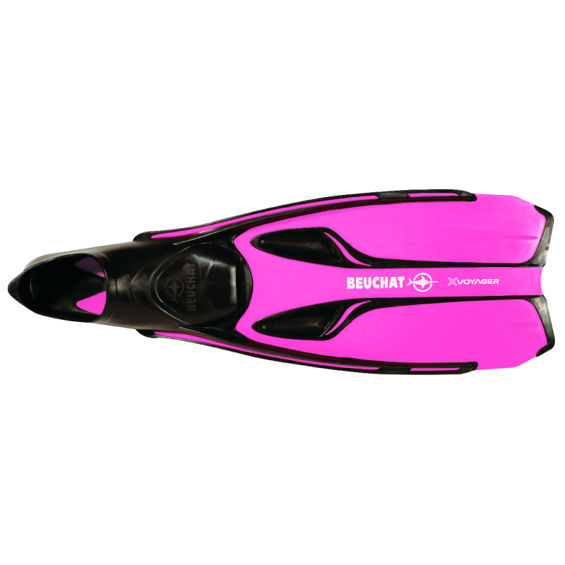 Echipament Snorkeling - Labe Snorkeling - X-VOYAGER - FLUO PINK