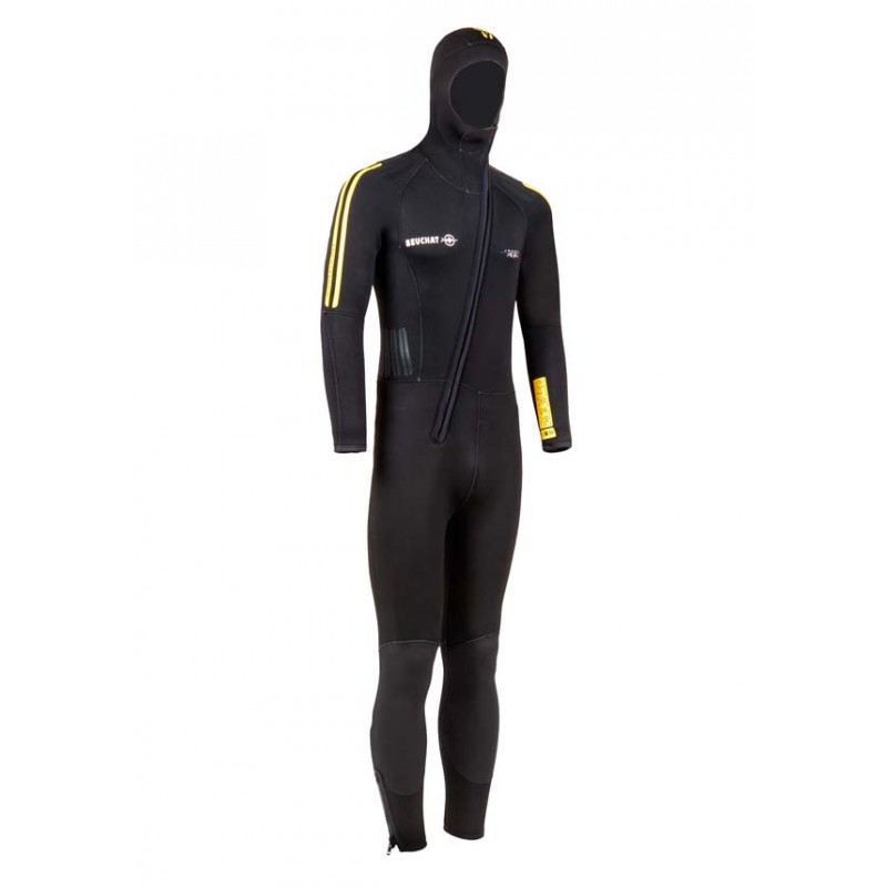 Echipament Scufundari - Costume neopren - 1DIVE MAN - OVERALL WITH HOOD-ATTACHED 5 MM