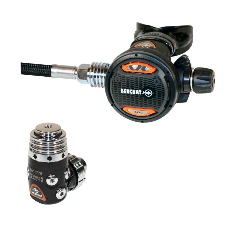 Echipament Scufundari - Regulatoare - SET REGULATOR VR400 DIN (Treapta I + Treapta II + Octopus VR)