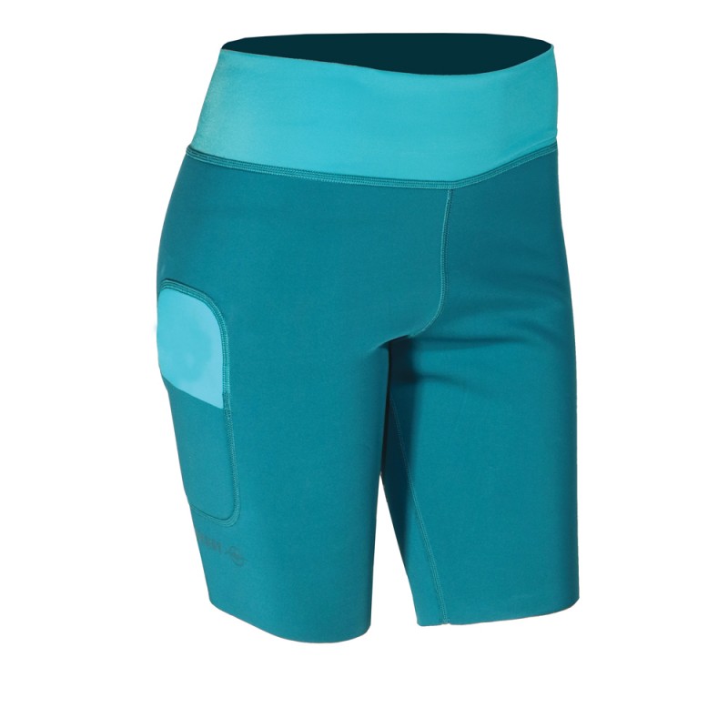 ATOLL WOMAN BOARDSHORT - 2 MM NEOPRENE - LYCRA - ATOLL BLUE