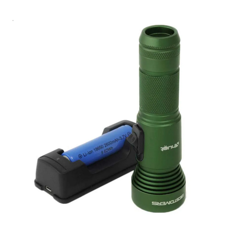 Echipament Scufundari - Lanterne - XHUNT-R  FLASHLIGHT 850 lumen 18650 rechargeable 